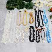 フラダンス 小物 まとめ売り 70点以上 セット レイ フラワーレイ ククイ クウペエ ネックレス シェルレイ パレオ イリマ 白 黄 緑 紫 赤 ピンク カラフル アクセサリー ヘアクリップ ヘアアクセサリー タヒチアン ホワイト系 レッド系 ピンク系