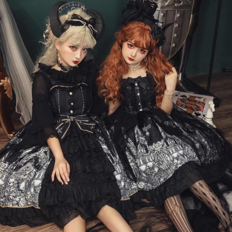 SEASONZ ロリータ クラロリ JSK ジャンパースカート ノースリーブ