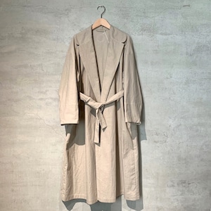 【COSMIC WONDER】Classic back satin belted coat /17CW06082