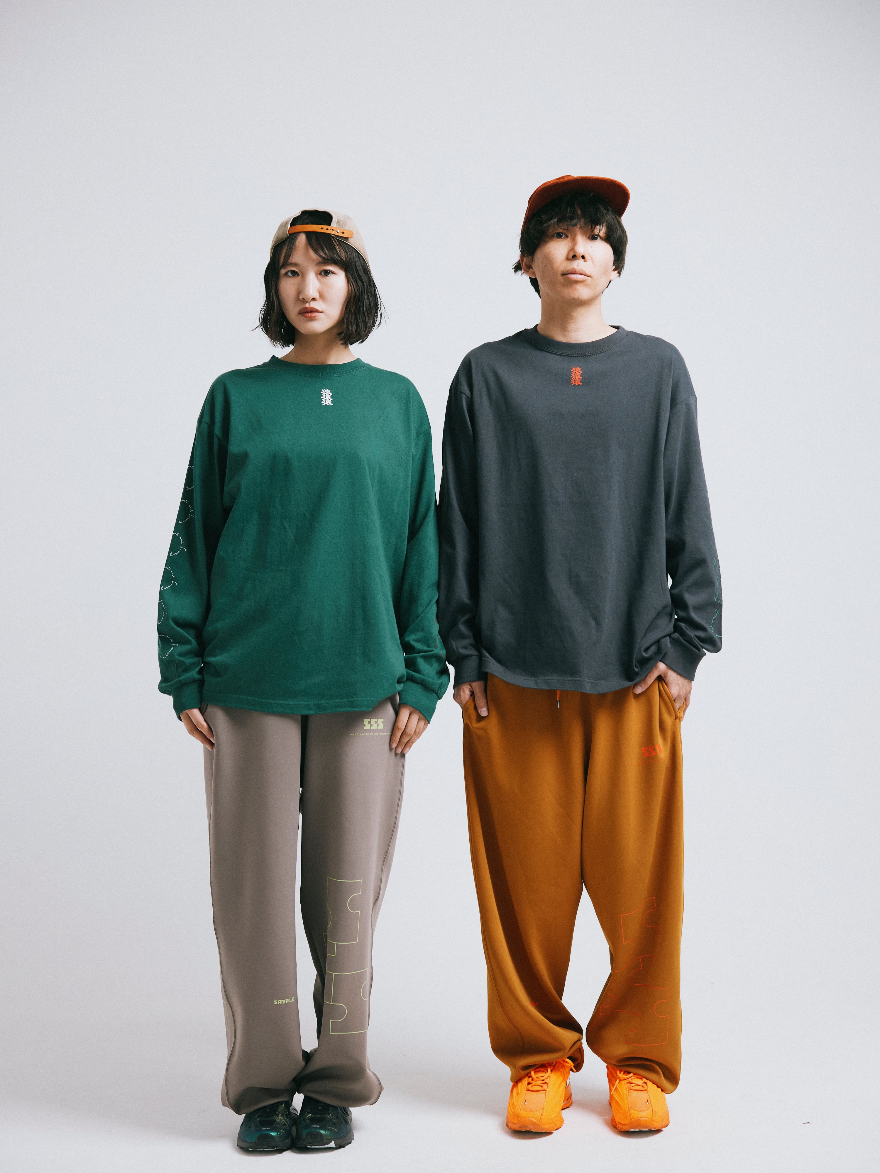 三猿ロンT ヴィンテージブラック(TAX IN) | GOODS
