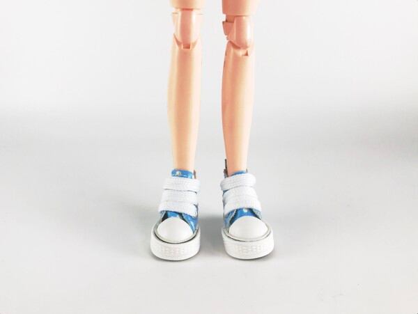 ドール靴 1/6 女性用 スニーカー SHP070BLE MW - 画像4