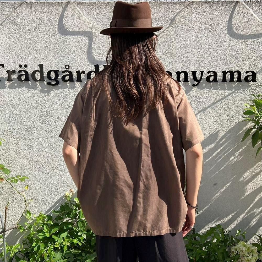TOWN CRAFT] Vintage S/S Open Collar Shirt [1960s-] Vintage S/S
