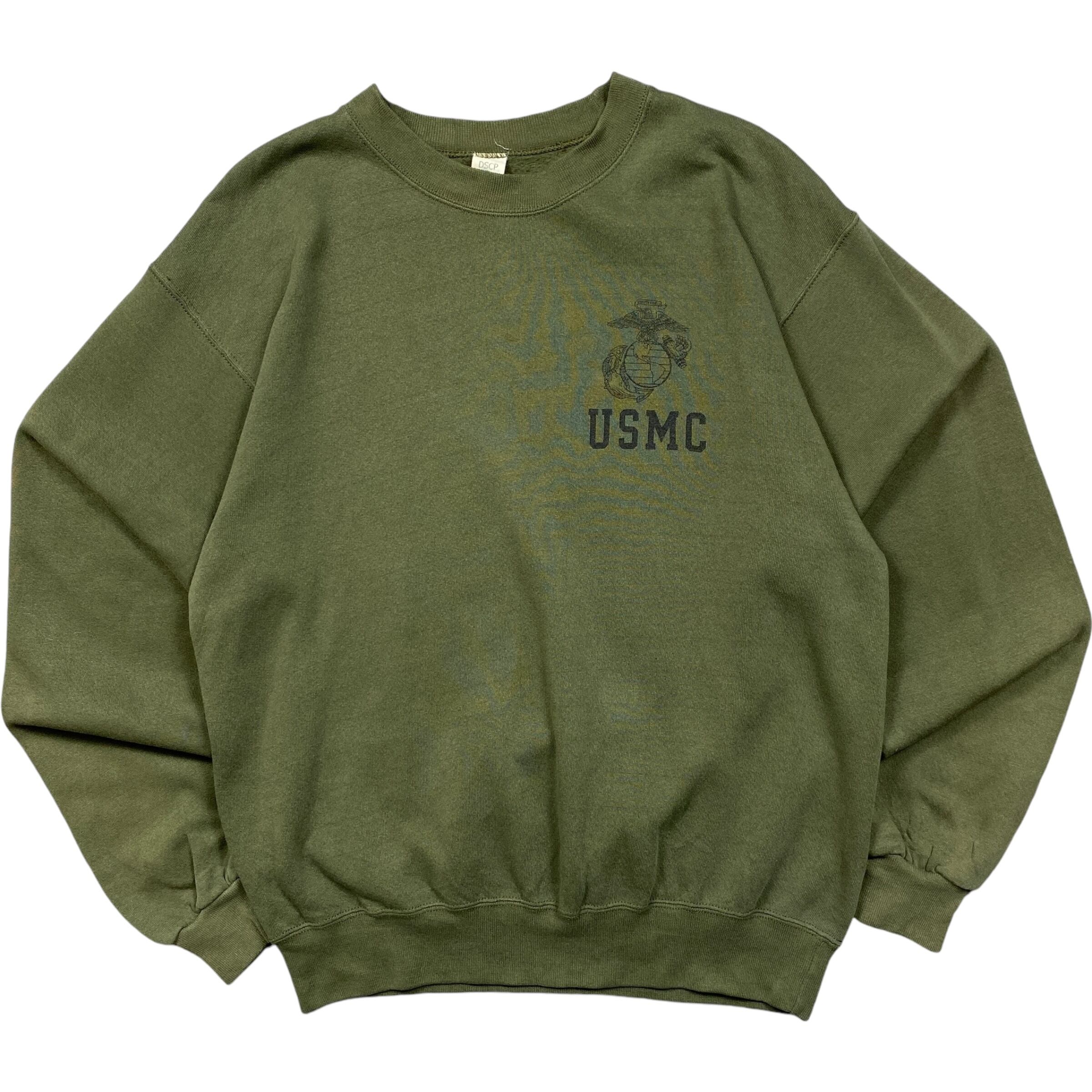 《M》 M.J.SOFEE ソフィー USMC アメリカ合衆国海兵隊 プリント ミリタリー スウェット USA製 No.4251