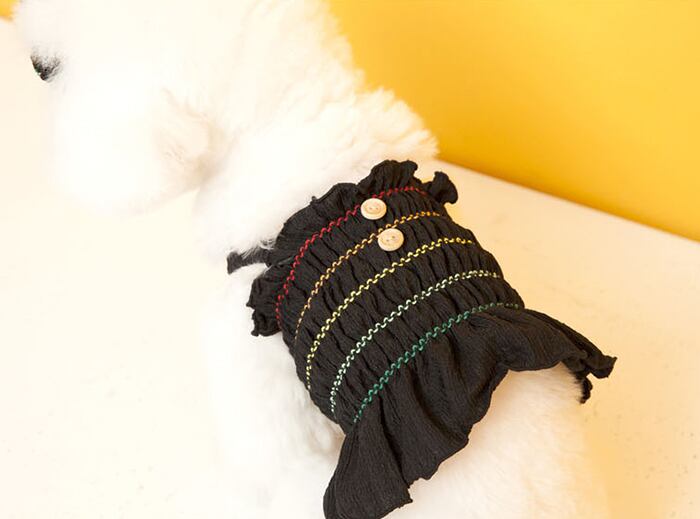 【SALE】 Rollin croptop S ~ 2XL 6color / 犬の服 犬服 新作 ショート丈 お揃い クロップドトップス 小型犬 中型犬 ペット洋服 ドッグウェア ペット用品 b37