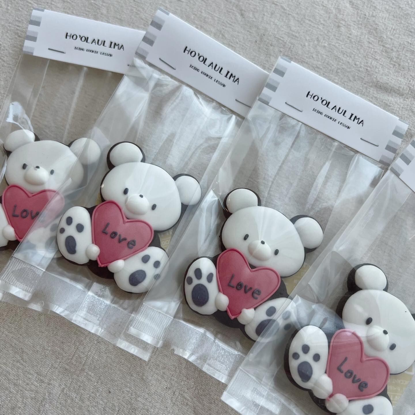 e♡♡♡ カモ トラ シロクマ ハート抱っこシロクマちゃん | Ho'olaulima