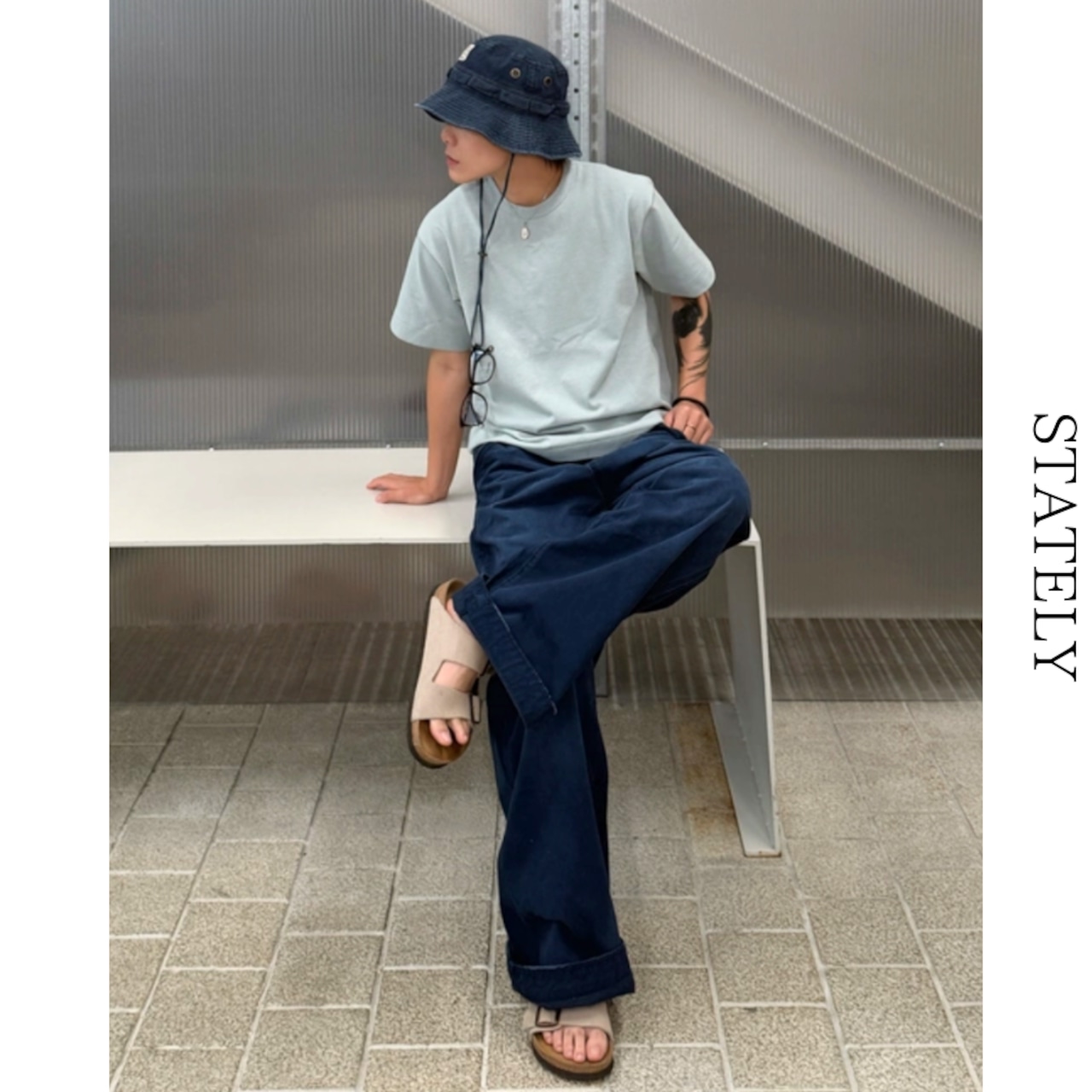 Heritage Dock バギーパンツ_B132・画像5