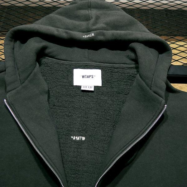 19aw WTAPS BLANK HOODED ネイビーＬサイズ パーカー