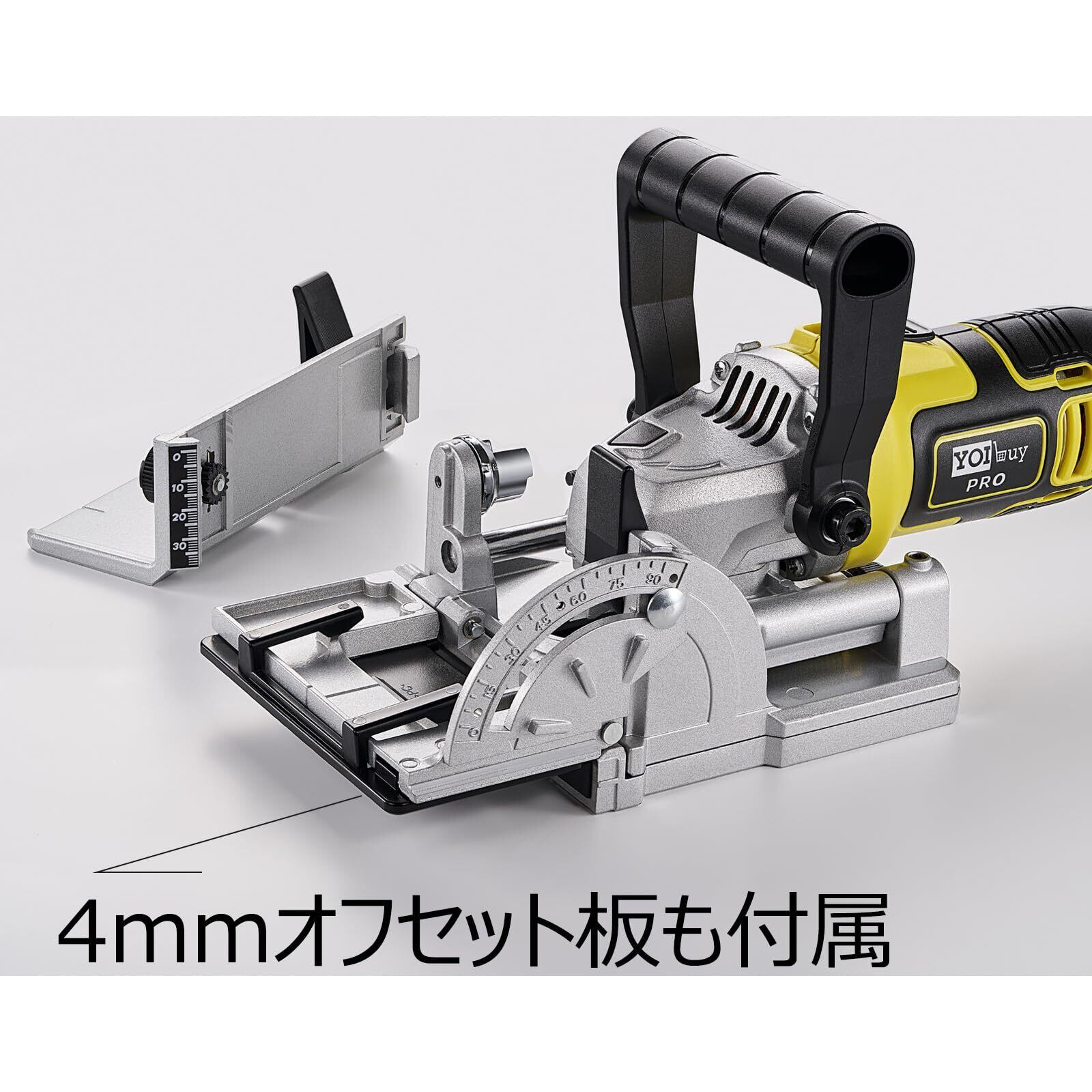 在庫処分】YOIbuy PRO 充電式 ジョイントカッター 18V互換 高精度 深さ