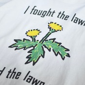 dandelion humor print tee