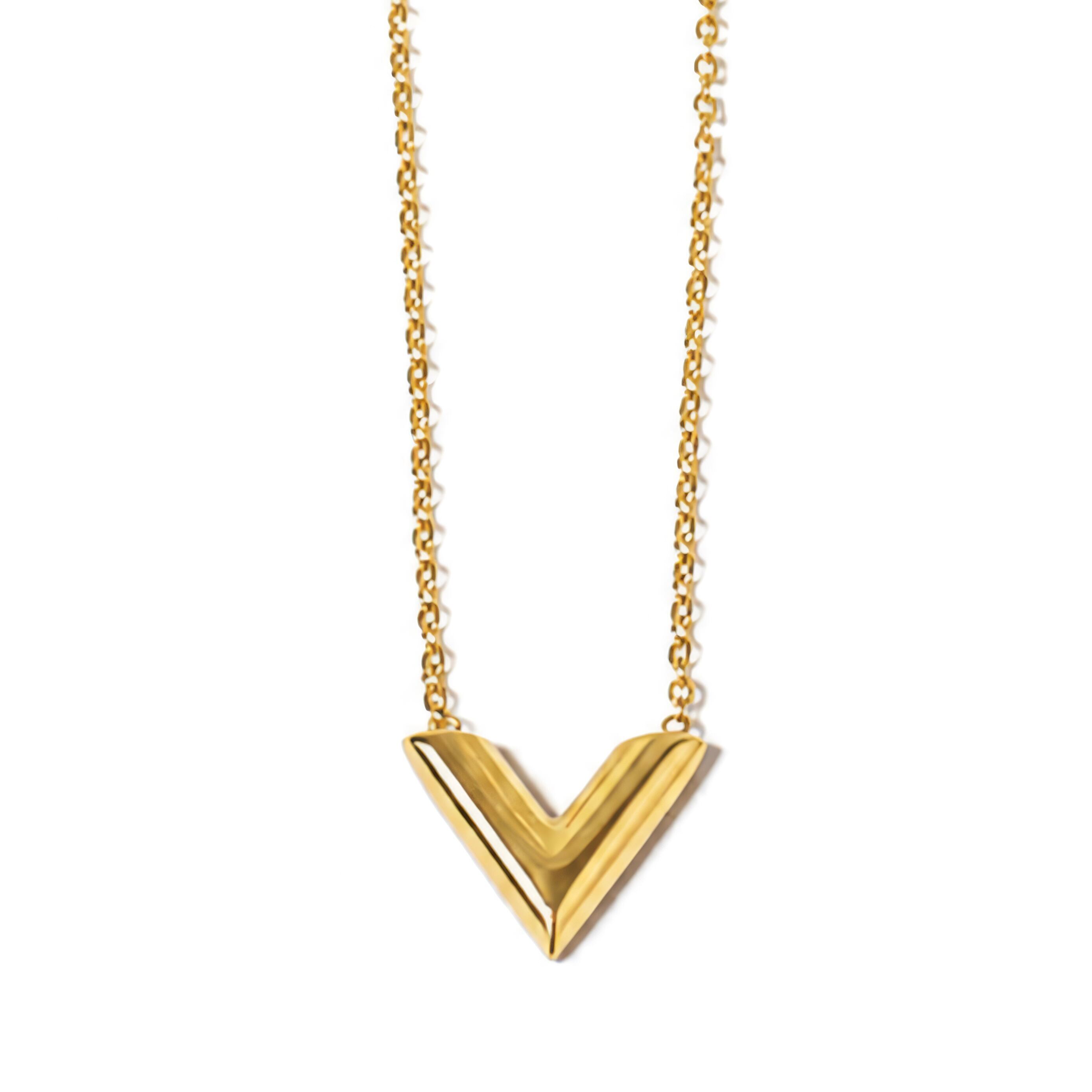 Vision V Necklace(ゴールド)