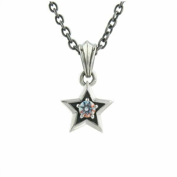 ミスティックスターチャーム シルバーネックレス AKP0105 Mystic Star Charm Silver Necklace　 シルバーアクセサリー  Silver jewelry