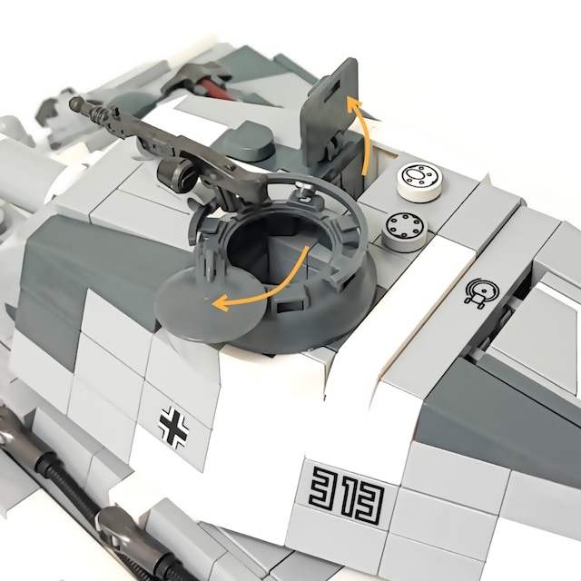 ES ドイツ ティーガーII 冬季迷彩 (TigerII Winter Edition)