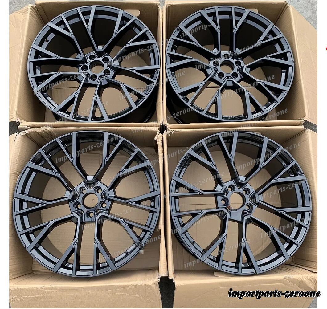 19インチ グロスブラック ホイール 19x9 ET31 19x10 ET25 5x120 72.56