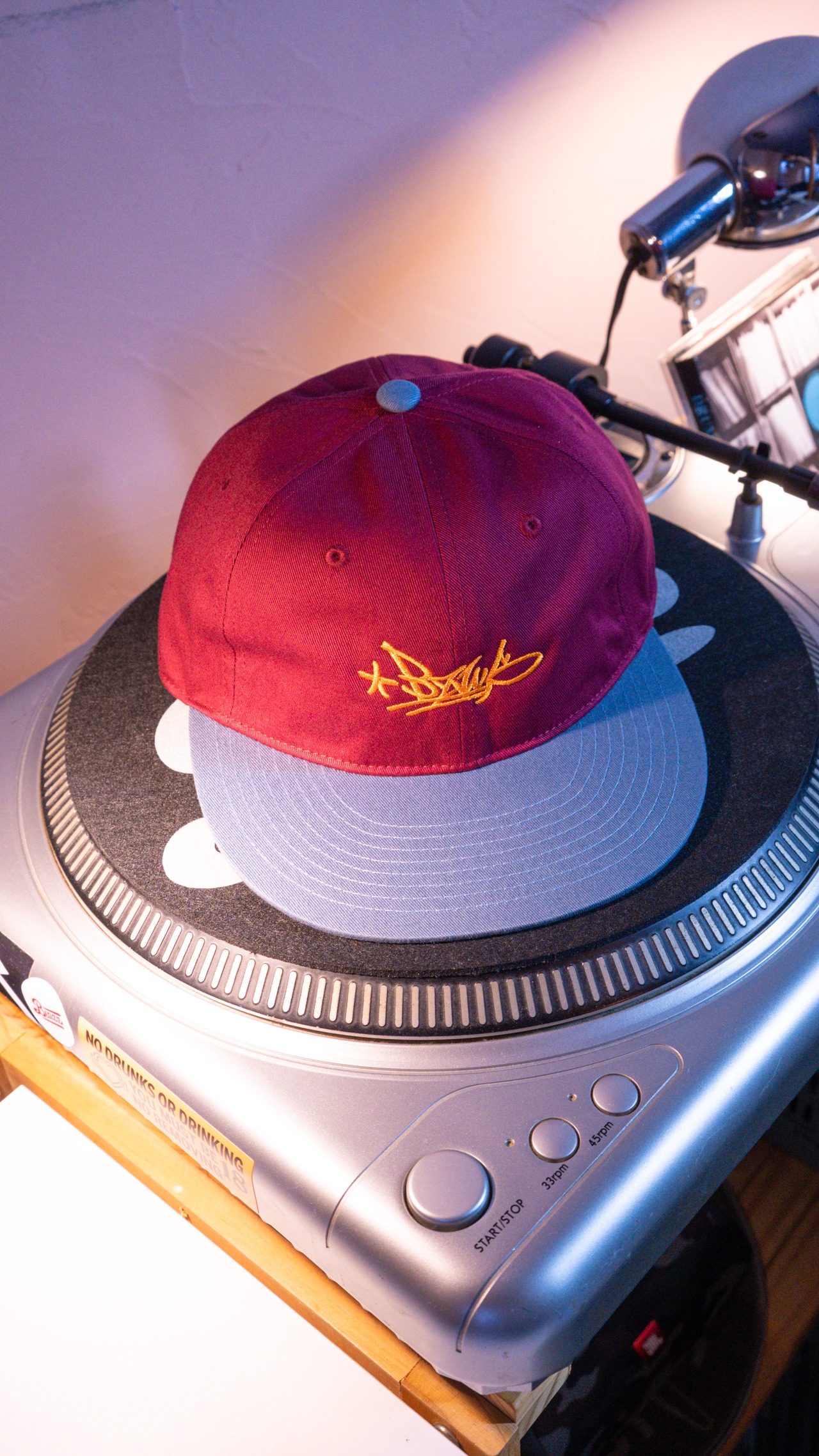 BZWS Retro Cap [BURGUNDY]