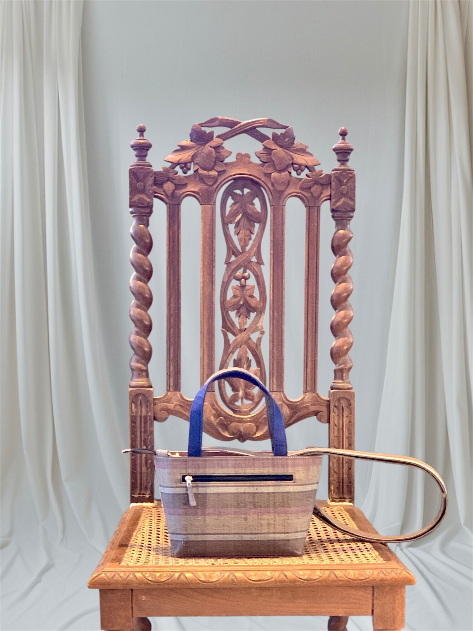 【色を楽しむ】バッグ シルクバッグ 軽いバッグ 可愛いバッグ シルク カンボジアシルク