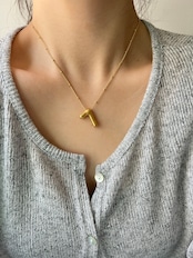 Big number necklace