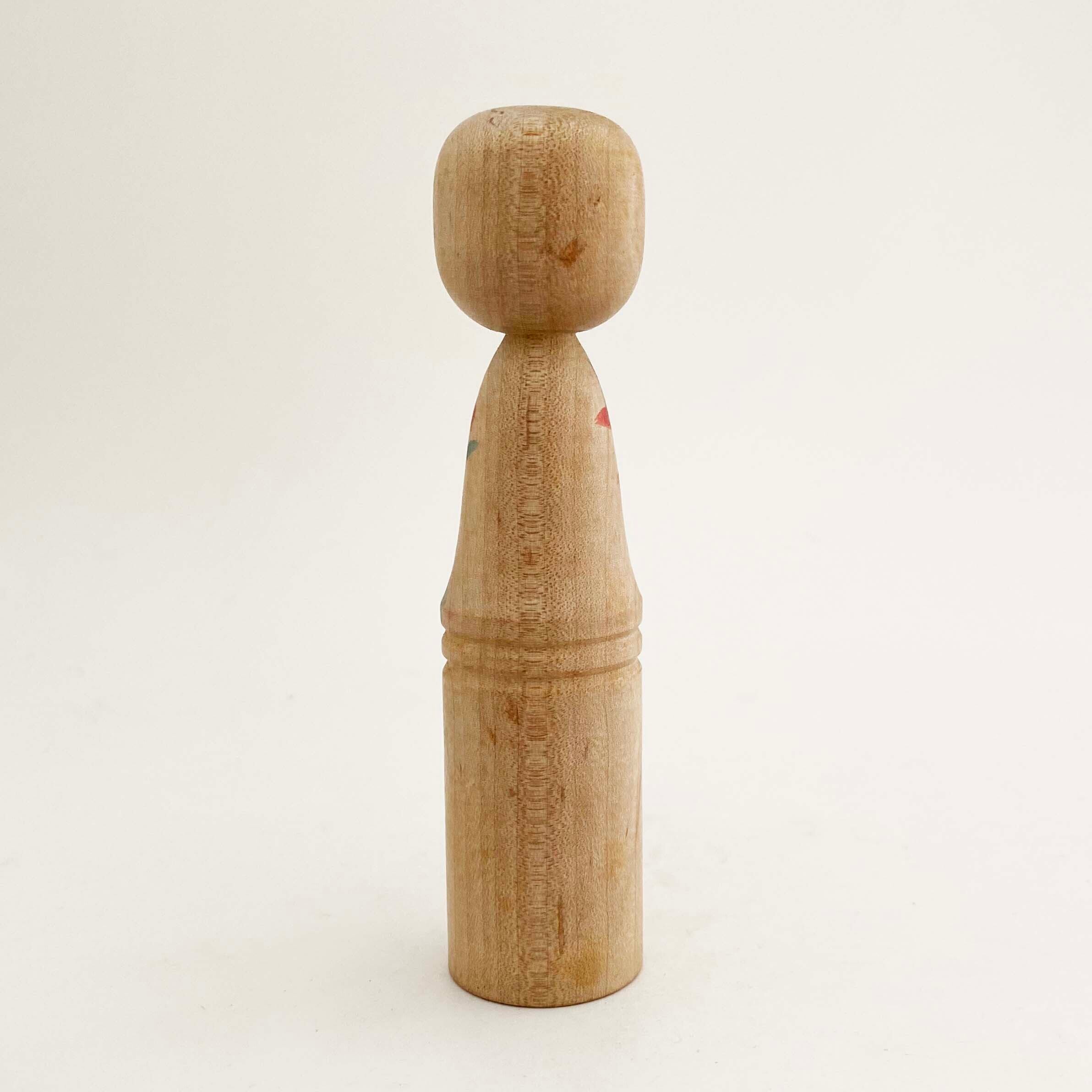 小寸こけし(遠刈田系 / 佐藤英太郎工人)梅