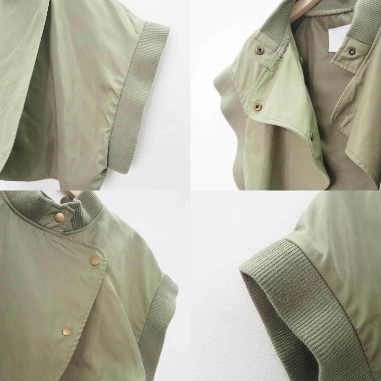 MA-1 short vest/khaki