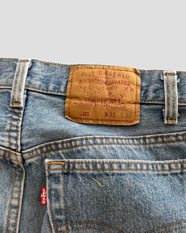 -Levis- Vintage 90s W31L30 501 Denim Pants made in USA