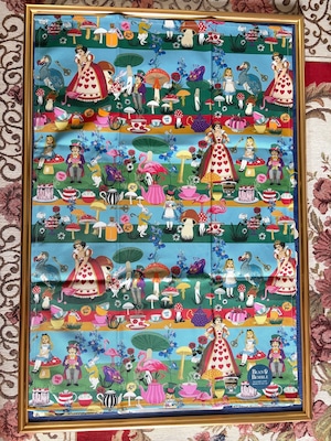 ◆新入荷◆ティータオル◆アリス◆女王◆日本初入荷ブランド◆Bean&Bemble◆英国製◆