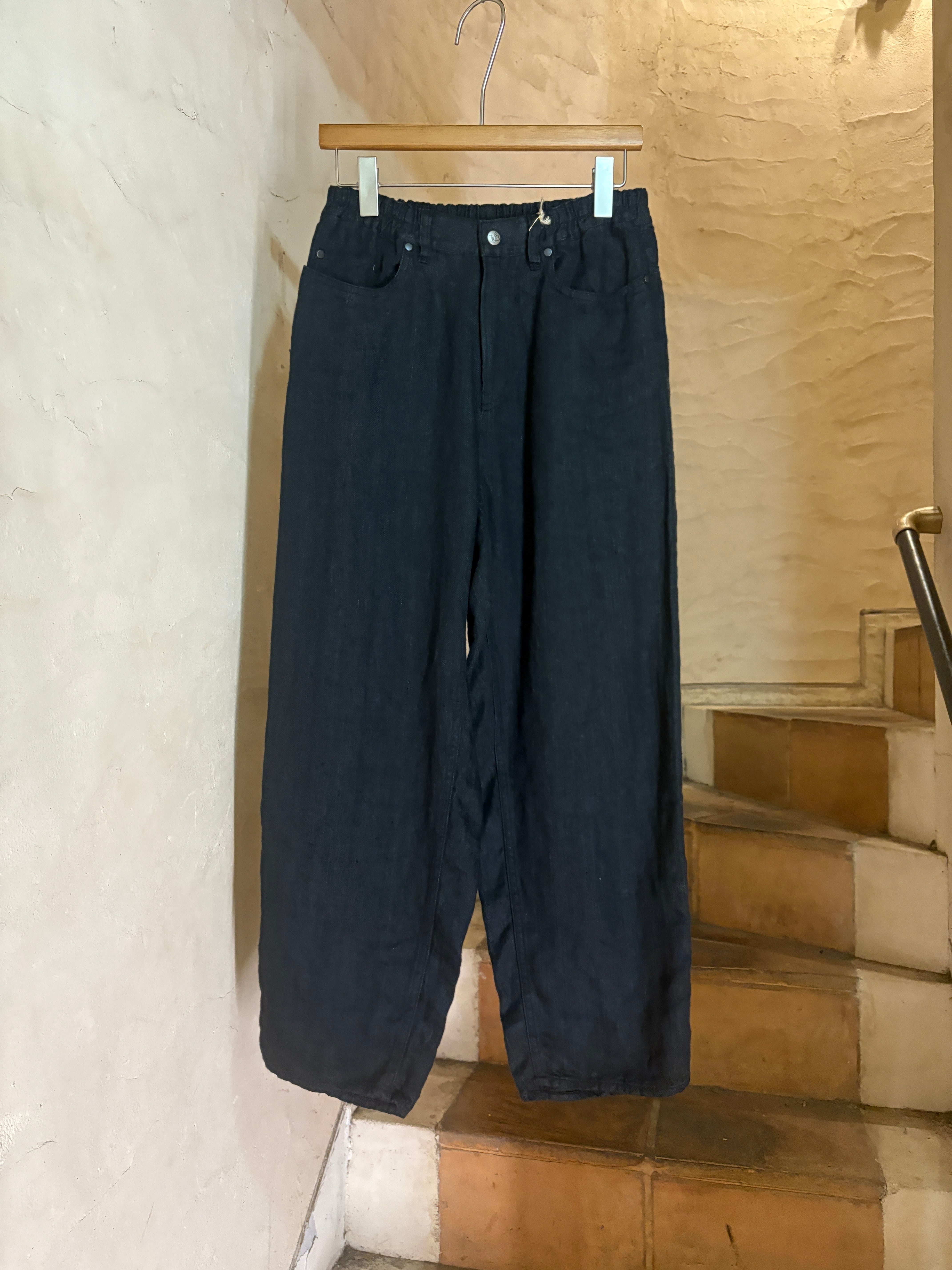 VLAS BLOMME | KL DENIM TAPERED PANTS