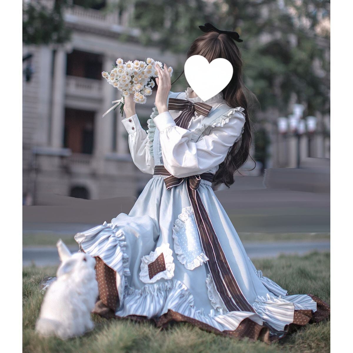 エレガントアリスセットアップ：ジャンパースカート | Maiden's Rêve