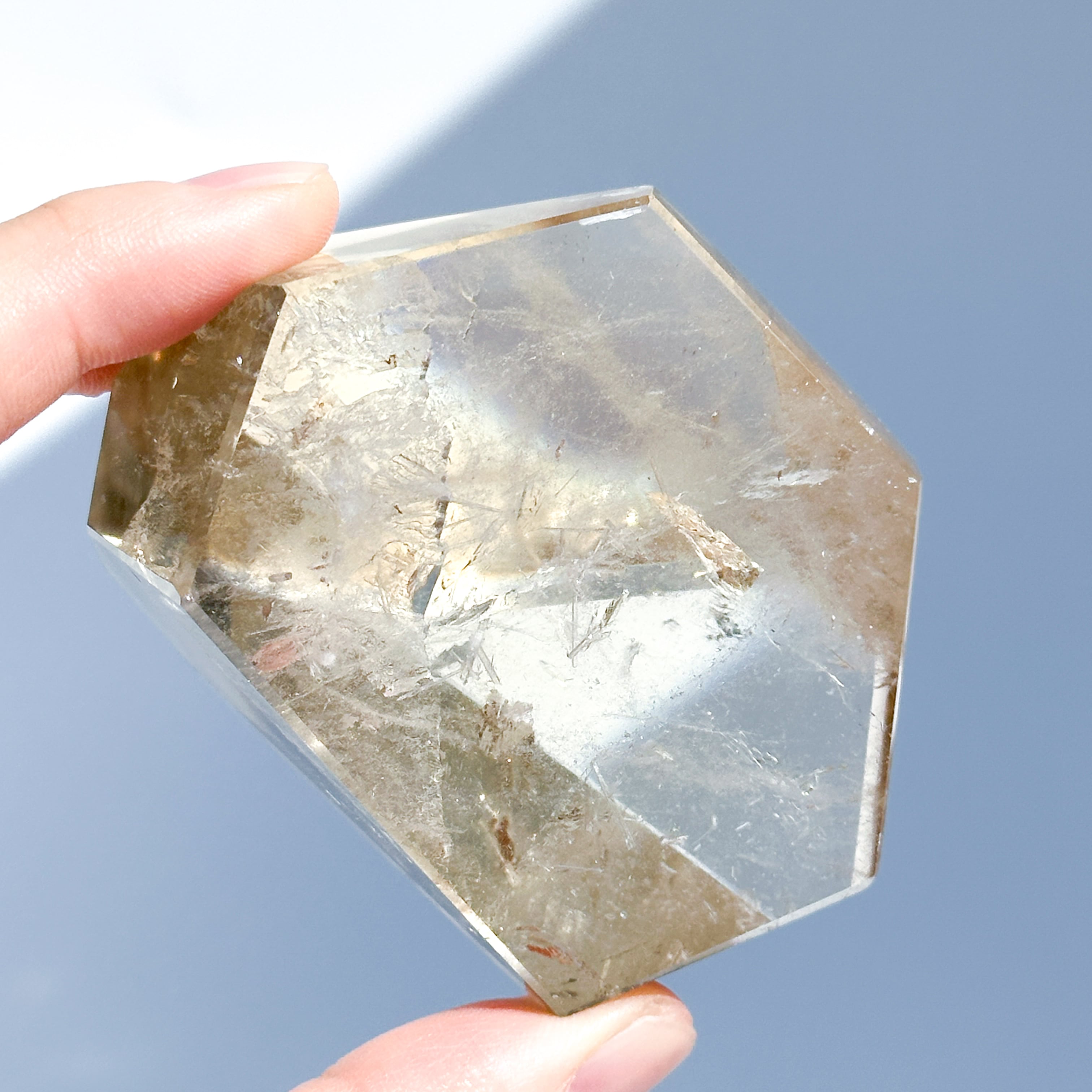 貫入◎シトリン（黄水晶） フリーフォーム24◇ Citrine ◇ 天然石