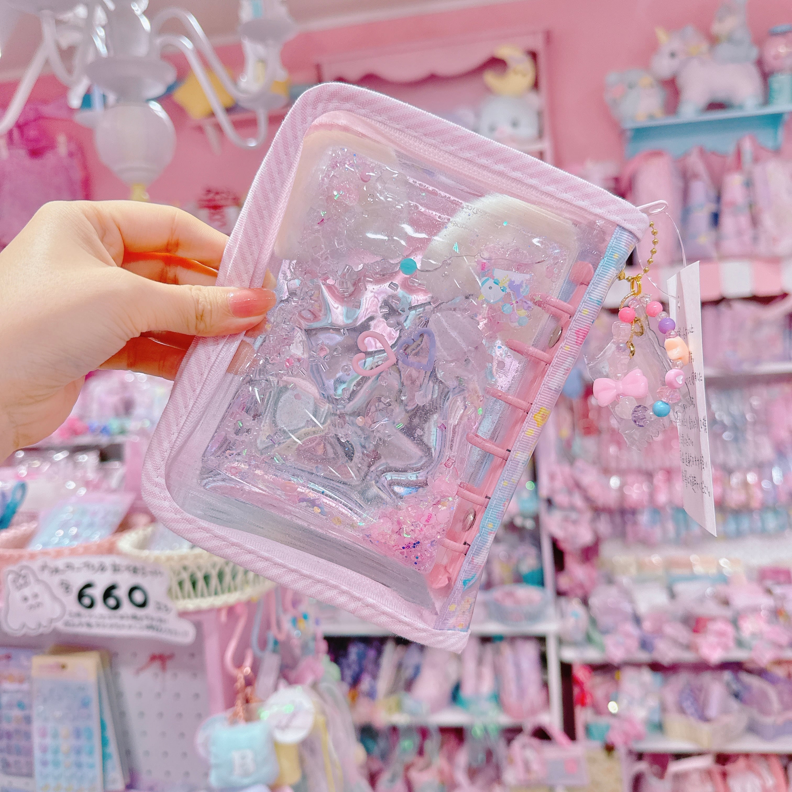 【K2】85-1くま耳ウォーターインシール帳