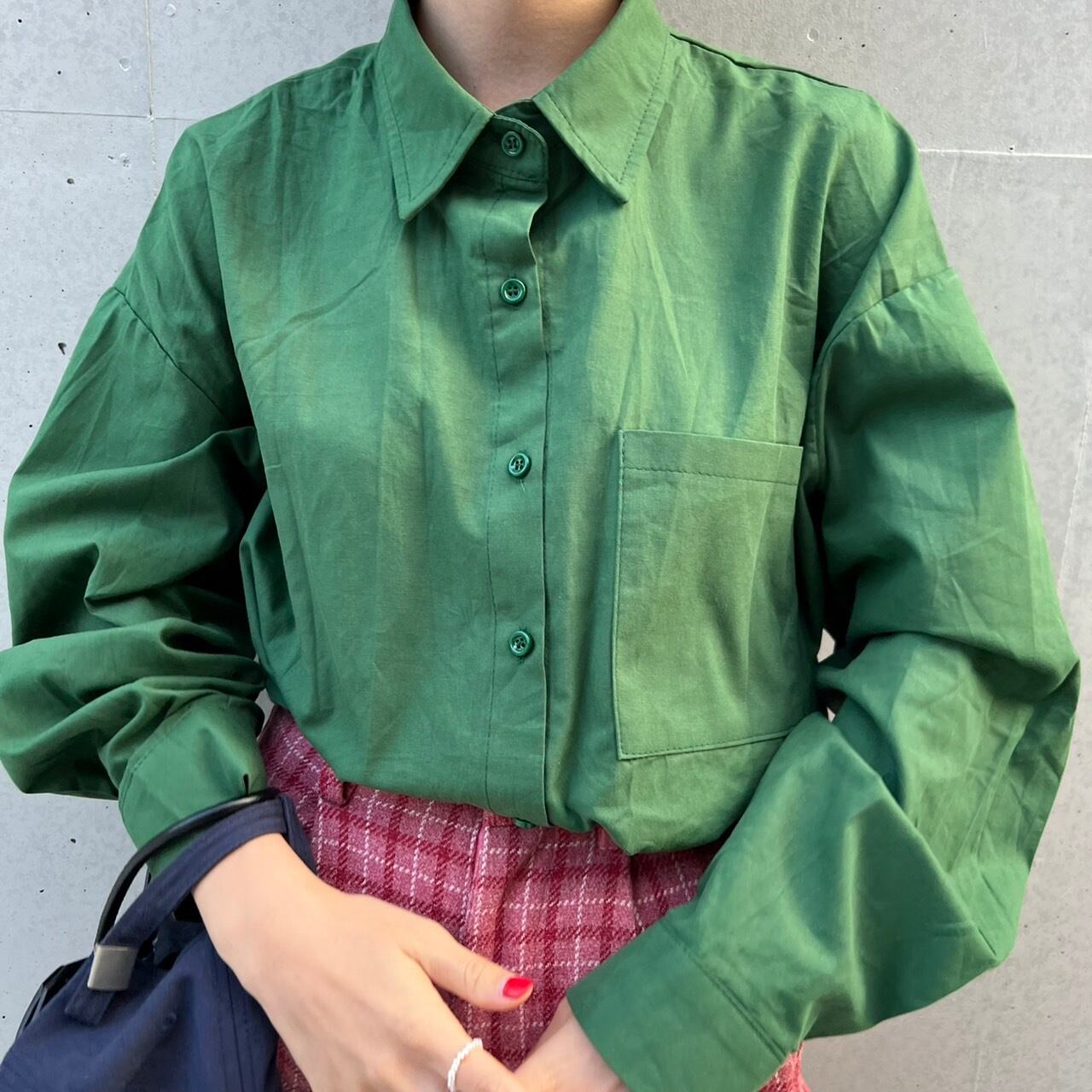 カウガールネクタイデニムシャツ　lanan