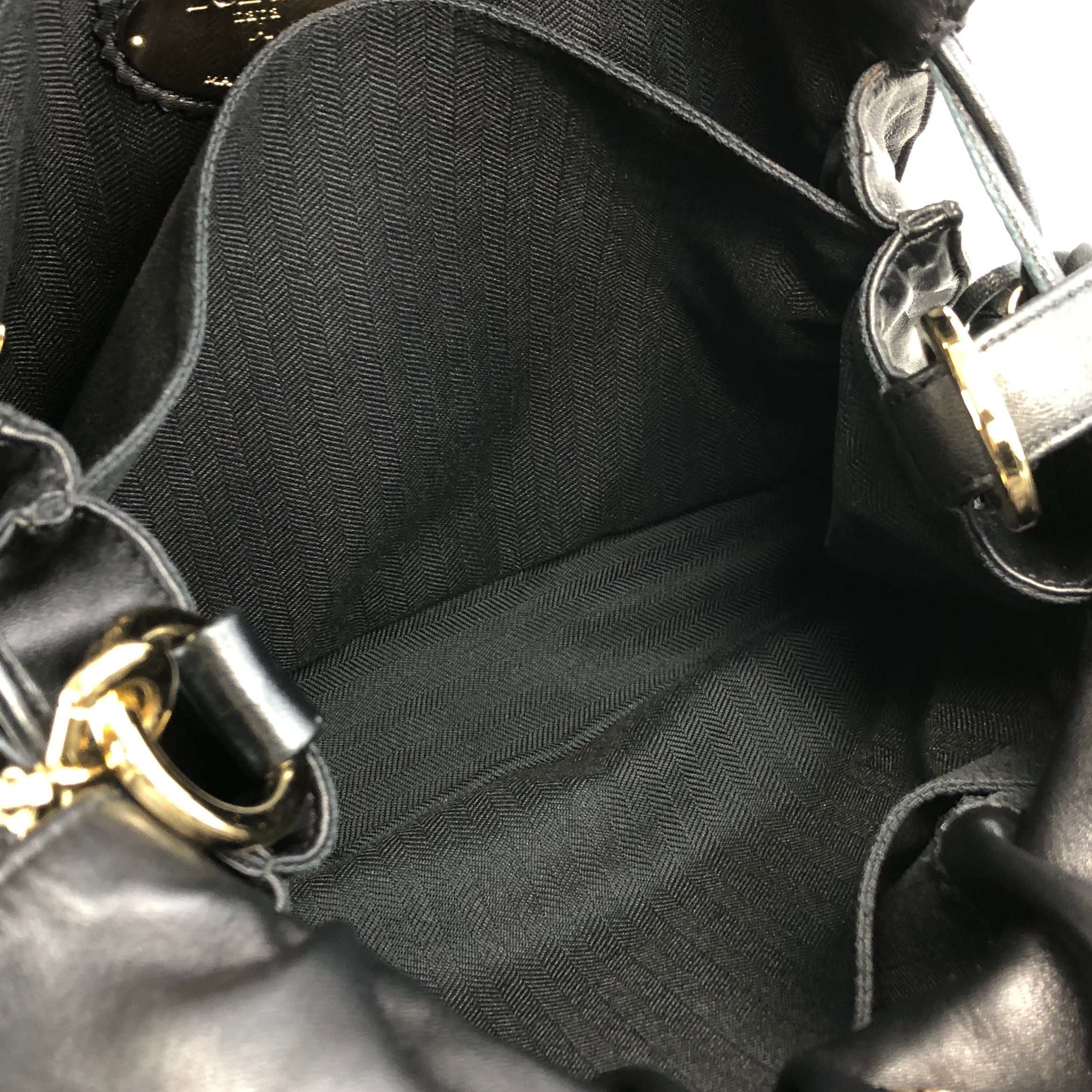 LOEWE ロエベ フラメンコ アナグラム ショルダーバッグ ブラック