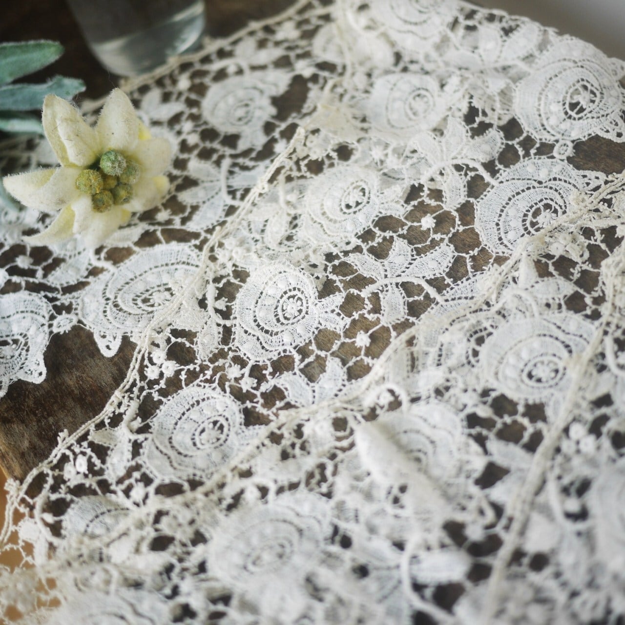 ボーダーレースL ボビンレース 10.5×108 ベルギー