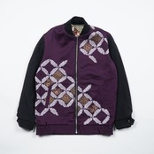 【BJK-M002】Ssize再構築リバーシブル着物ボンバー KIMONO REVERSIBLE BOMBER JACKET