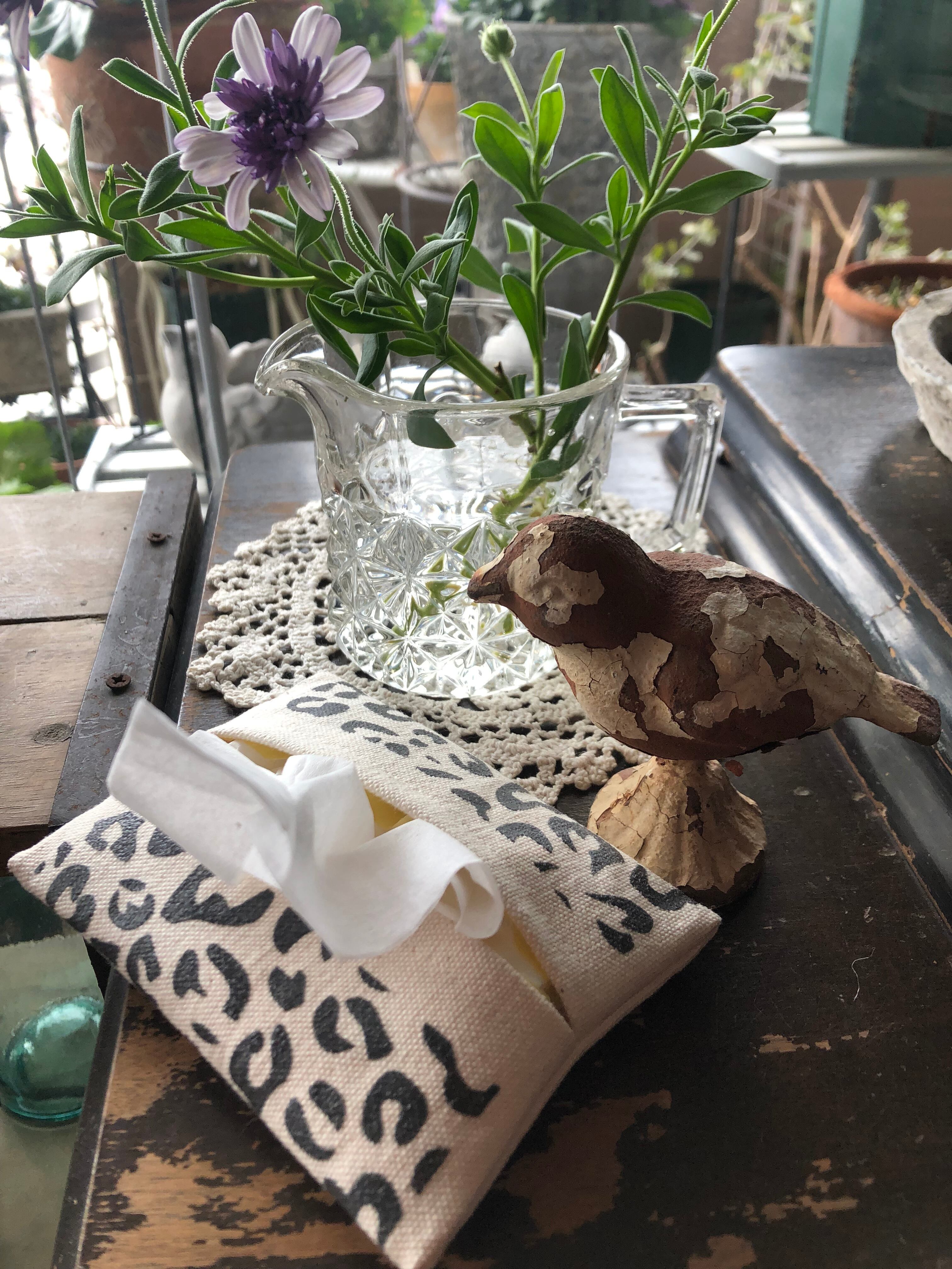 ヒョウ柄ポケットティッシュケース シンプル アニマル柄 | NobleAme