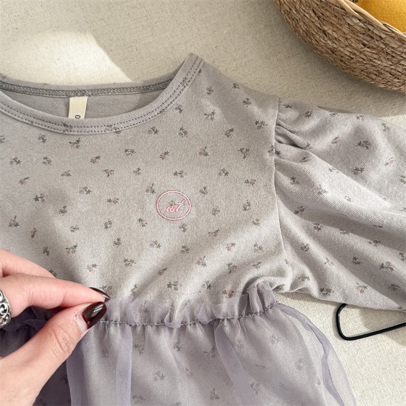 レース切り替えしフラワートップス