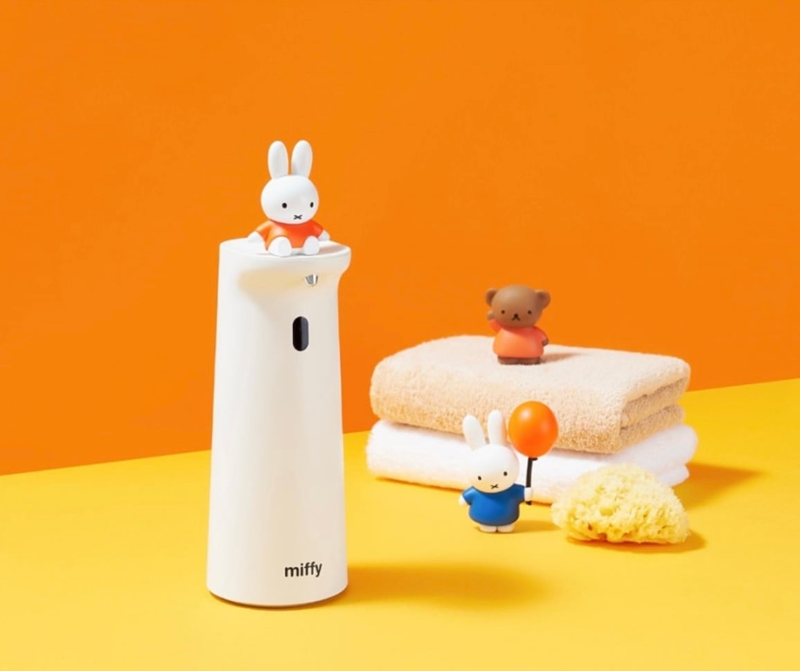 韓国限定】miffy hand dispenser / ミッフィー 自動 ハンドソープ