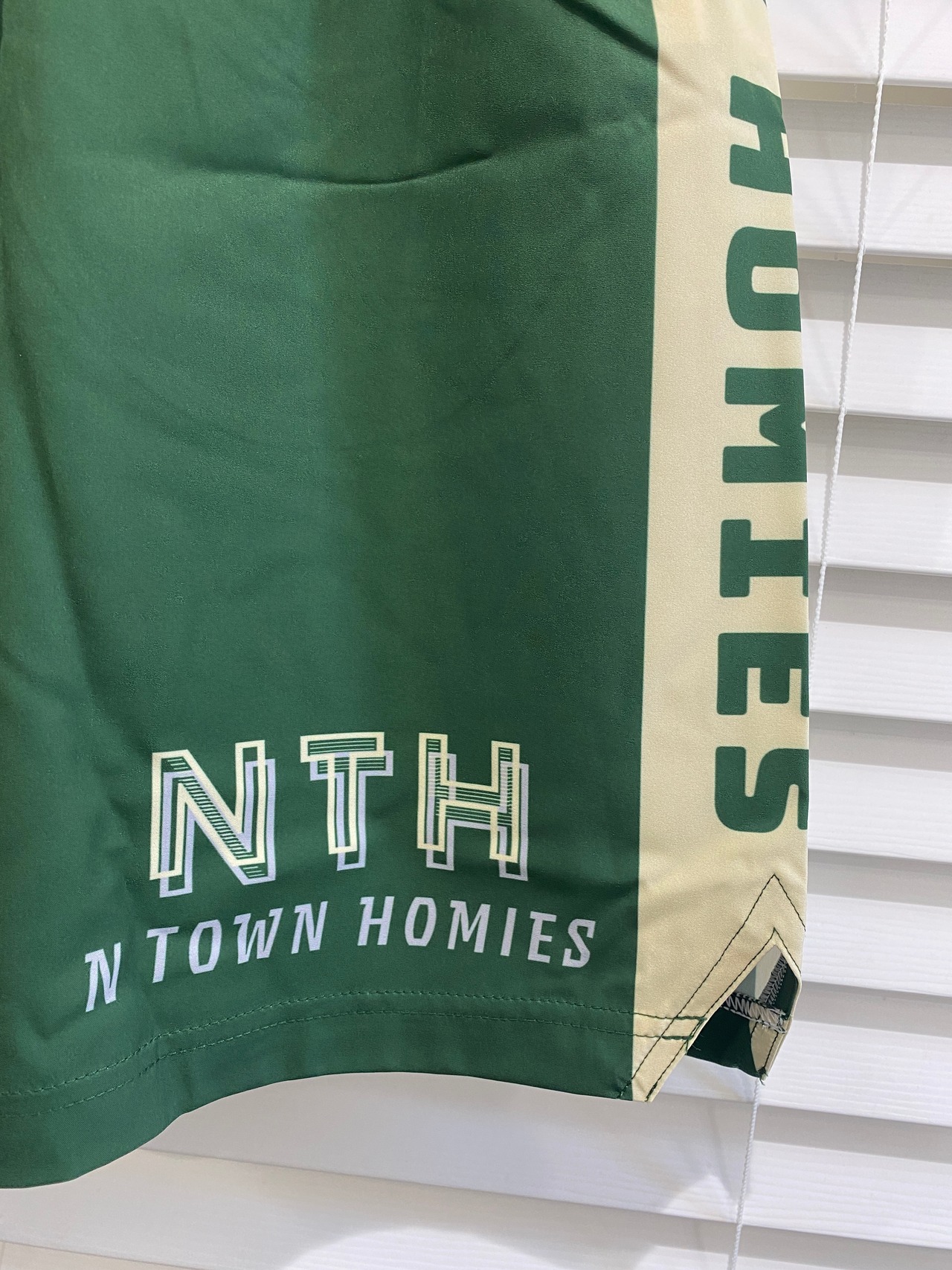 “NTH PRACTICE PANTS” colour Green×Cream×Gray - 9