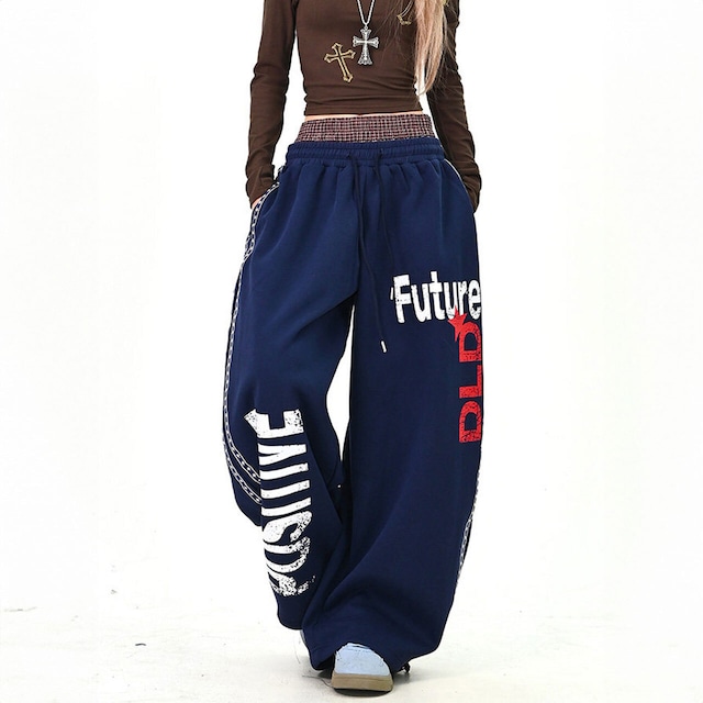 ロゴアクセントストリートスウェットパンツ
2col R01590