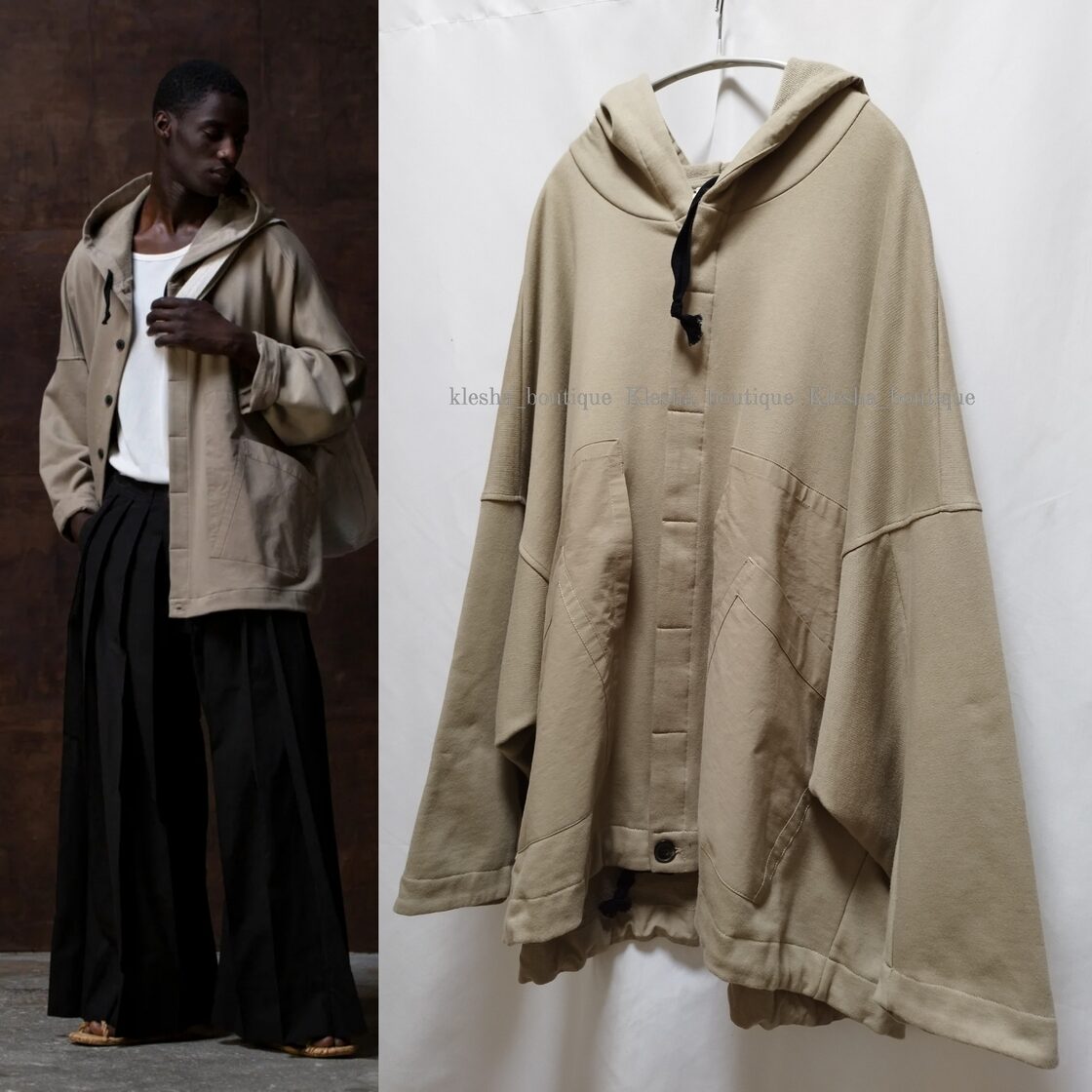 Jan Jan Van Essche 20SS オーバーサイズ ジャケット パーカー 