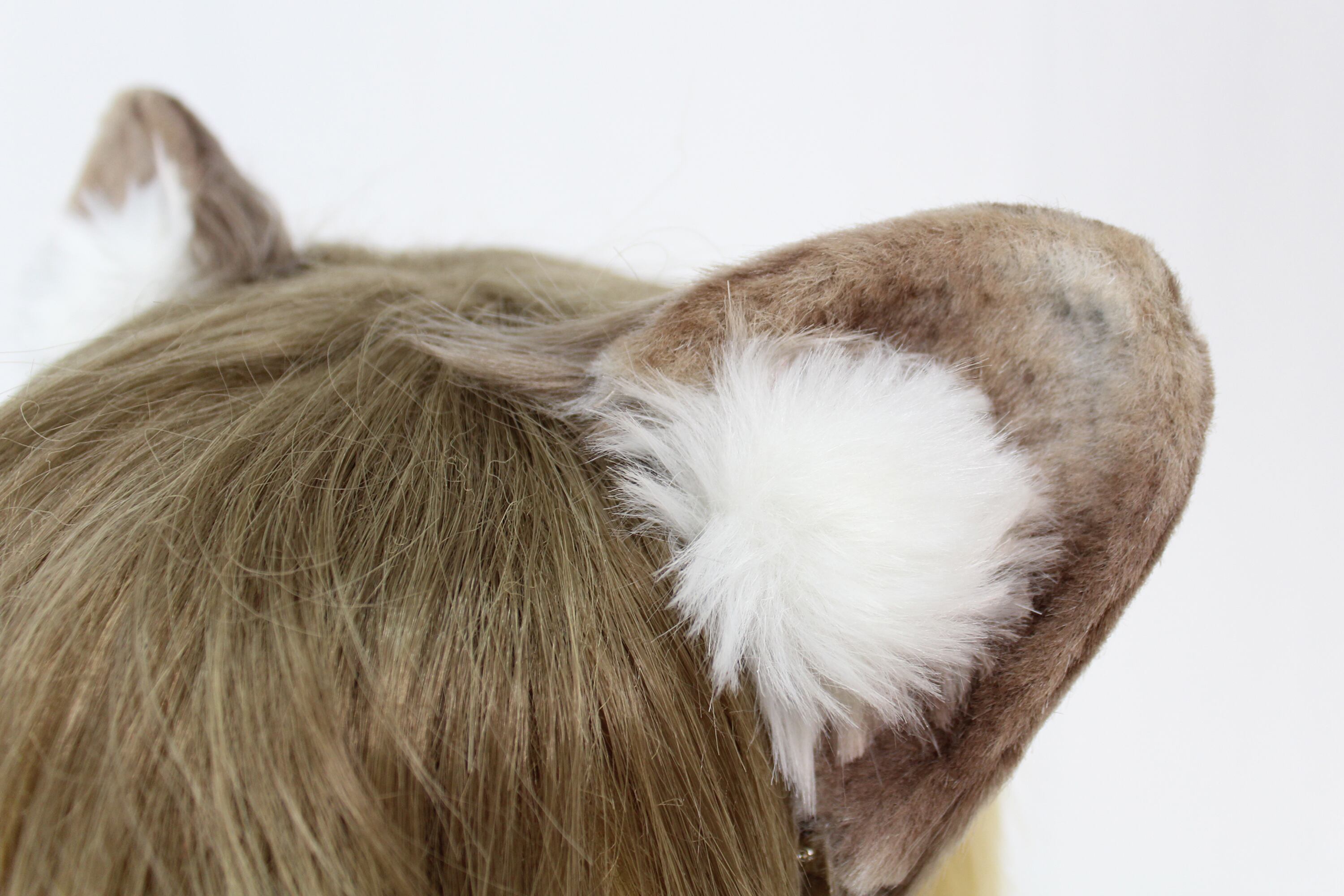 撮影用アイテム けもの 動物 アニマル しっぽ & 耳セット ☆ツイステの