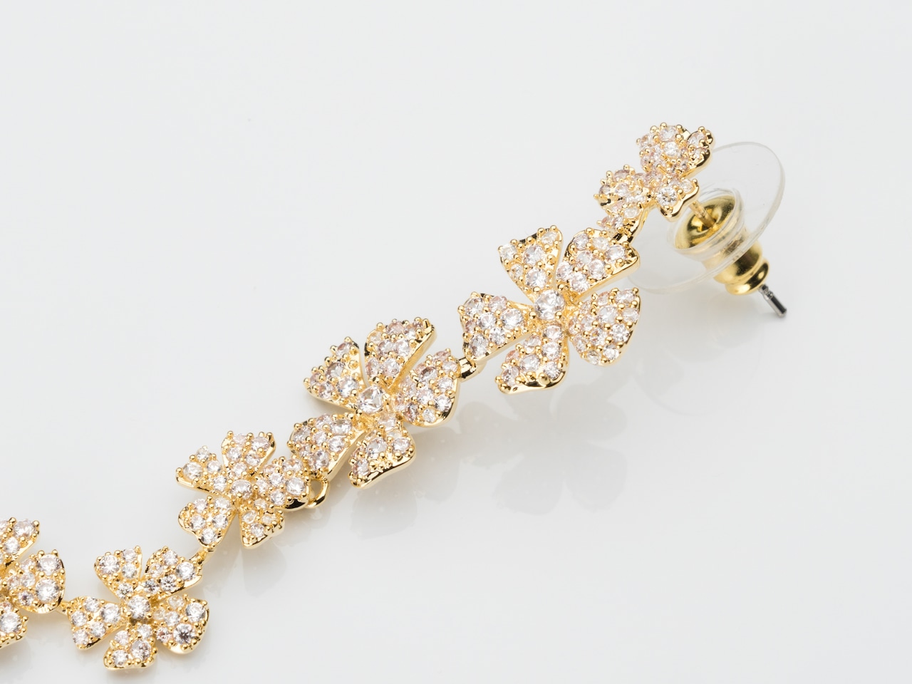 ロングフラワー( ゴールド / シルバー )