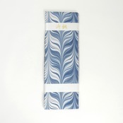 半巾帯 ［ 濃紺 × グレージュ ］