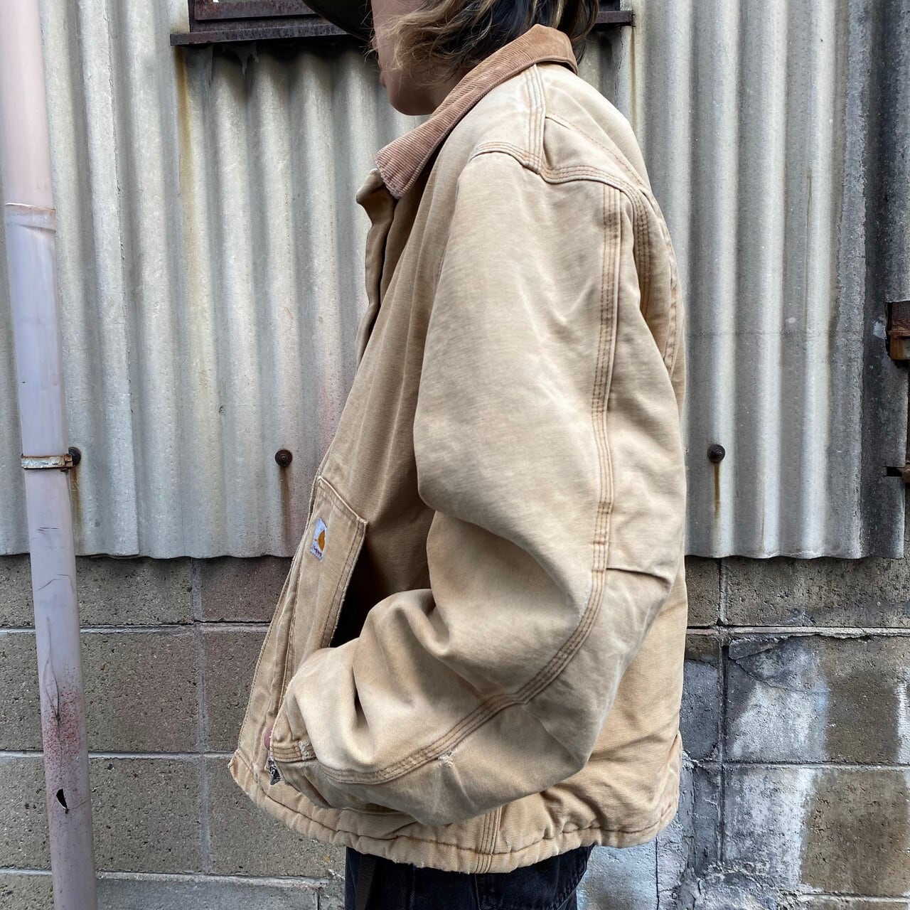 Carhartt カーハート ワークジャケット メンズ2XL相当 古着 Carhartt