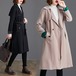 コート　ロング丈　無地　英国風　きれいめ　秋冬　BACB0015