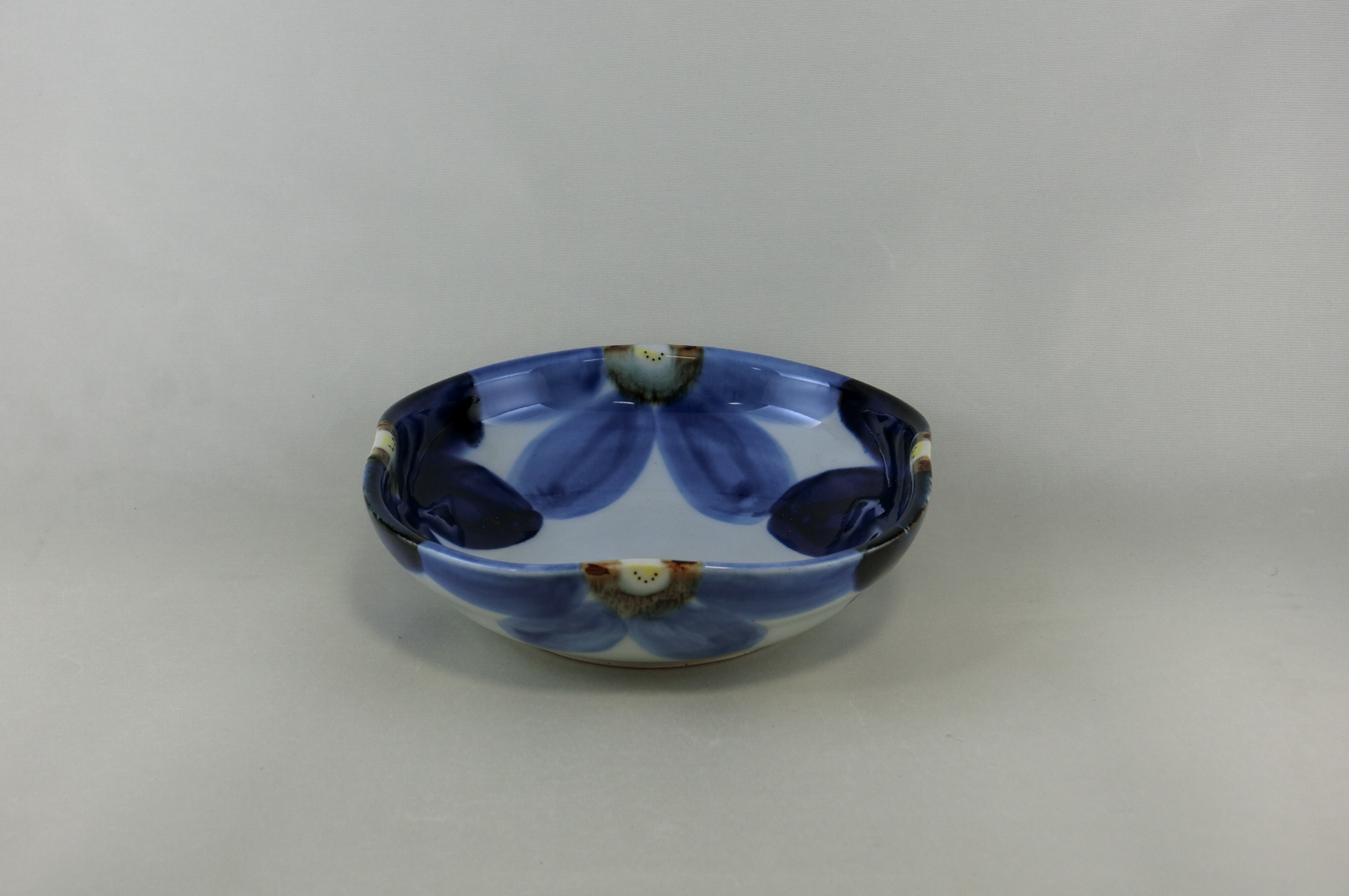 藍花紋角小鉢