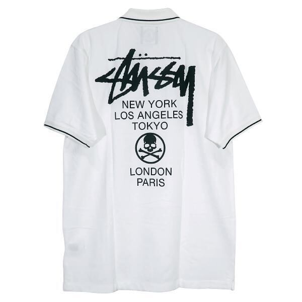 STUSSY x mastermind JAPAN WORLD TOUR POLO サイズXXL ステューシー