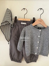 韓国子供服 / 26Autumn / Aosta / ニットカシミヤカーディガン / 秋服 *S~L*