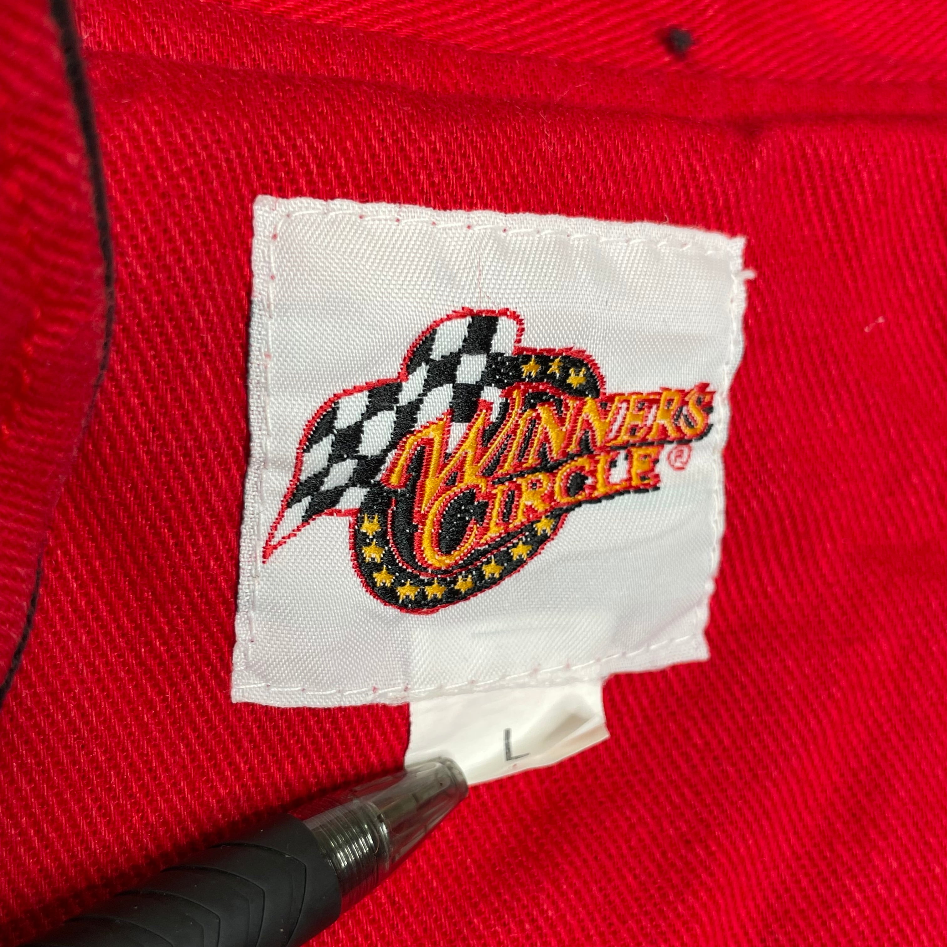 WINNERS CIRCLE レーシングジャケット L（XL相当） Budweiser 両面刺繍 