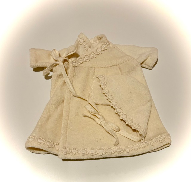 千原様専用　きなりタオル地花レース（Mサイズ）