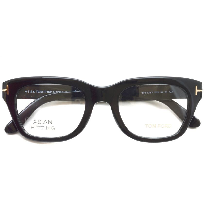 トムフォード TOM FORD / TF5178F アジアンフィット / 001 Black