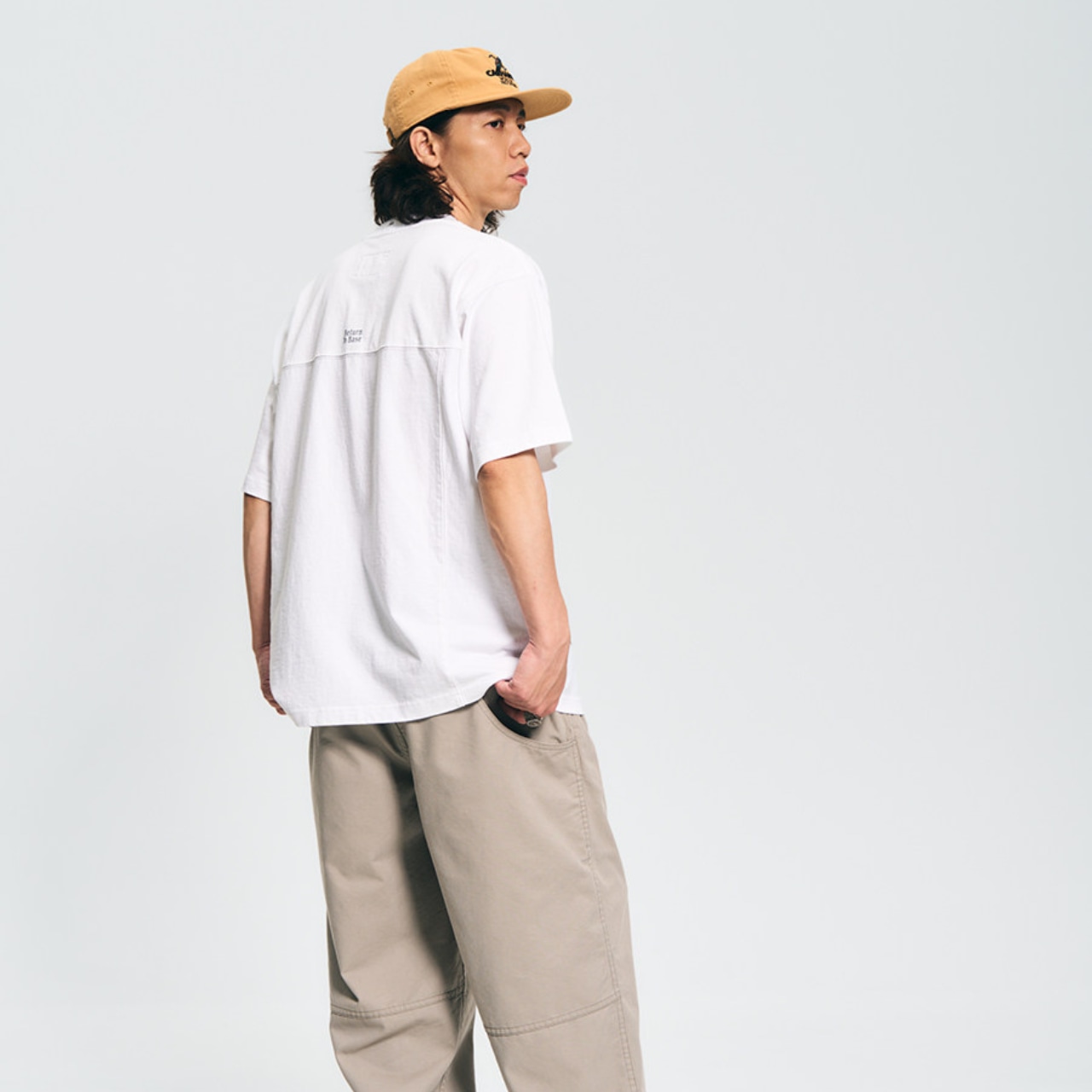 ヴィンテージ・アメリカンロゴ・パネルTEE A2134 - 4